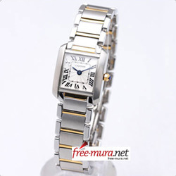 까르띠에 탱크 프랑세스 Ladies Combi