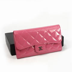 샤넬장지갑 페이던트 핑크
