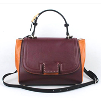 펜디 실바나백 브라운/오렌지