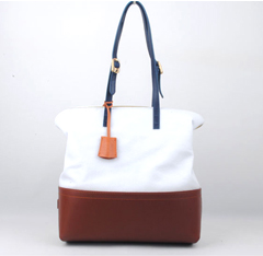 펜디 멀티컬러 숄더 화이트&브라운