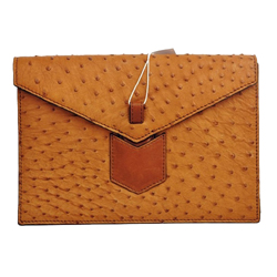 입생로랑 클러치 오스트리치