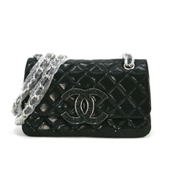 샤넬 2012ss 블랙 빅CC 백포켓 숄더백