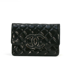 샤넬 2012ss 블랙 빅CC 백포켓 아웃 숄더백