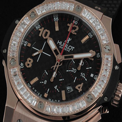 위블로 (HB 7966)Big Bang RGSq Clear Diam CF Black SWISS 7750 A/T-1