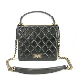 샤넬 12년 버클비 다크카키