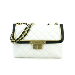 샤넬 2012년 램스킨 플랩숄더백 H2531 화이트
