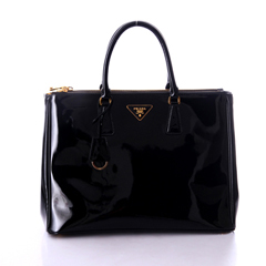 프라다 BN1786 블랙 페이던트