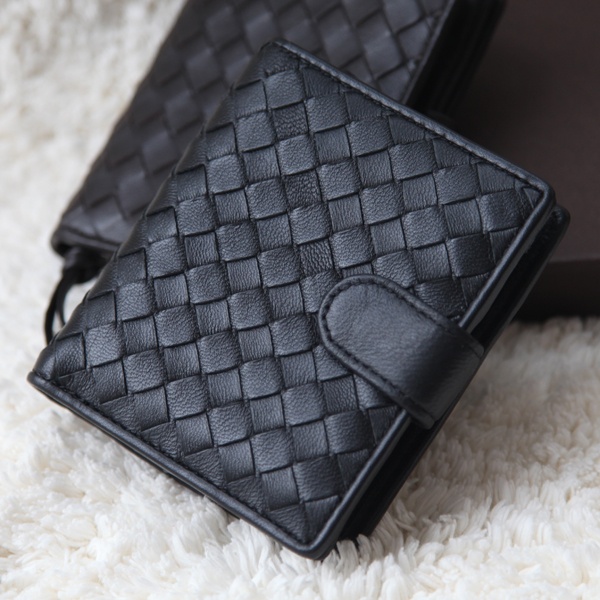 보테가 지갑 블랙 -01