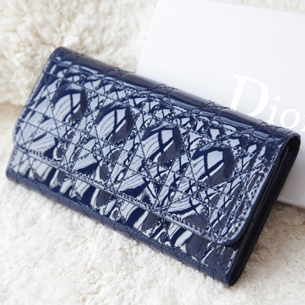 디올 지갑 001 블루