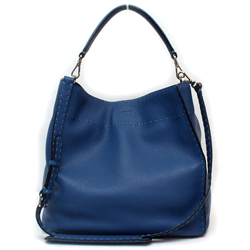 펜디 런어웨이 안나 버킷백-블루