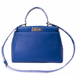 펜디 피카부백 블루