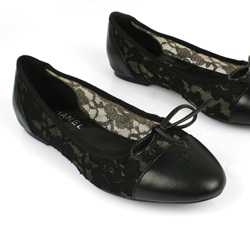 샤넬 시스루 플렛슈즈