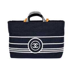 샤넬 14ss 프리컬렉션 데님 쇼핑백 라지