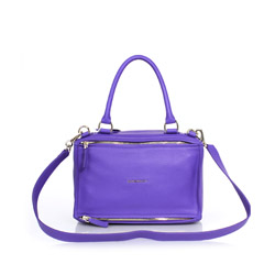 지방시 판도라백 스몰 염소가죽 라잇퍼플