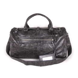 발렌시아가 이태리 쉽스킨 스쿼시백