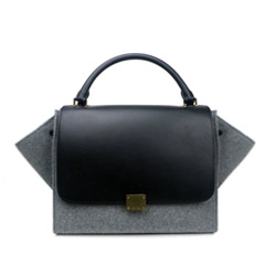 셀린느 TRAPEZE bag 14년 그레이