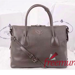 프라다 BL0890C 토트백 그레이