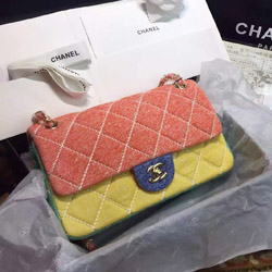 샤넬 2015 코튼 클래식 플랩백