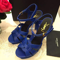 입생로랑 구두 블루