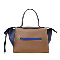 셀린느  RING HANDBAG 브라운