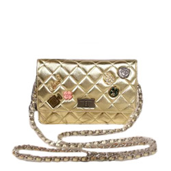 샤넬 램스킨 2015 보이백 골드