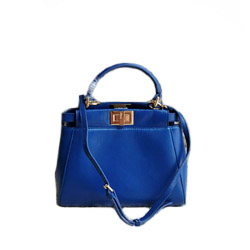 펜디  피카부백 네이비