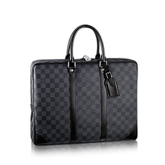 루이비통 다미에 캔버스 포르테 다큐먼트 보야지 그라피트 N41125