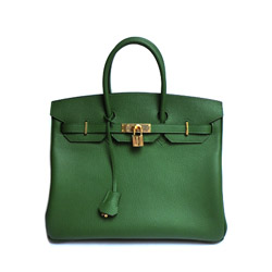 에르메스 버킨백 35CM 그린/금장