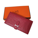 에르메스 오리지널 오스트리치 베안 장지갑 (11가지컬러)