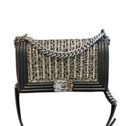  샤넬 15FW 트위드 보이백