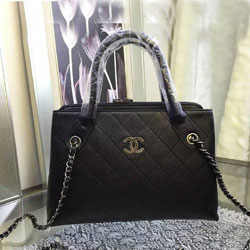 샤넬 16년 캐비어 토트백