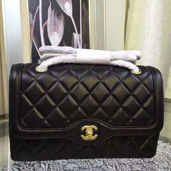 샤넬 16년 클래식 램스킨 플랩백