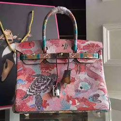 에르메스 꽃무늬 벌킨 30CM