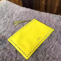 발렌티노 클러치 노랑