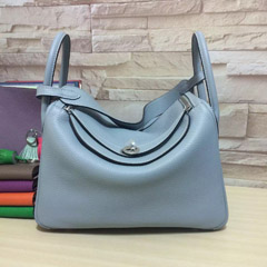 에르메스 오리지널 토고가죽 린디백 30cm 스카이블루