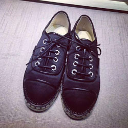 샤넬 슈즈 블랙