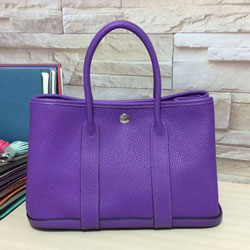 에르메스 오리지널 토고가죽 가든파티 퍼플
