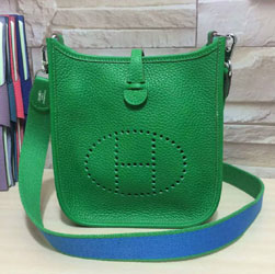 에르메스 에블린백 그린 17cm