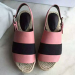 발렌시아가 샌들 핑크