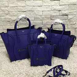 셀린느 러기지백 블루