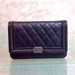 샤넬 램스킨 woc 블랙