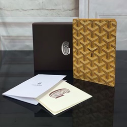 고야드  여권지갑 옐로우