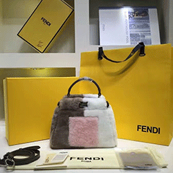 펜디 시어링 마이크로 피카부 코발트