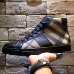 버버리 남성용 하이컨버스화