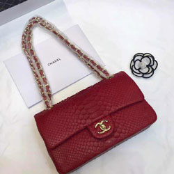 샤넬 클래식백 리얼 스네이크레더