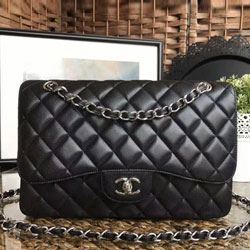 샤넬 클래식 캐비어 더블플랩 라지