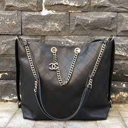 샤넬 램스킨 토트백