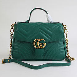 구찌 [GG 마몽] 마틀라세 탑 핸들 백 498110