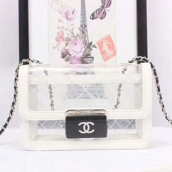 샤넬 시스루 플랩백 22cm