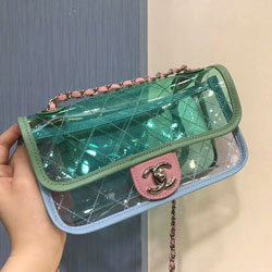 샤넬 실버 메탈 플랩백 57408  22cm